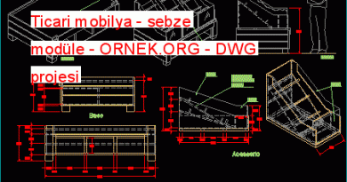 Ticari mobilya - sebze modüle 72.90 KB