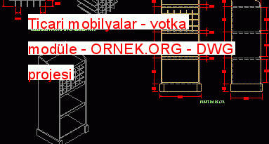 Ticari mobilyalar - votka modüle 31.46 KB