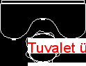 Tuvalet üst görünümü 8.67 KB