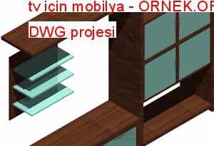 Uygulamalı malzemeler ile tv için mobilya 33.83 KB