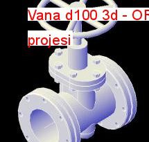 valve d100 3d