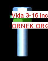 Vida 3-16 inchx3 - 4inç 14.32 KB