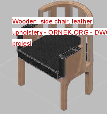 Wooden  side chair