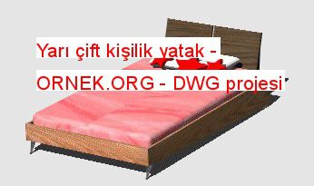 Yarı çift kişilik yatak 286.39 KB