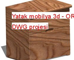 Yatak mobilya 3d 24.59 KB