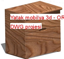 Yatak mobilya 3d 24.59 KB