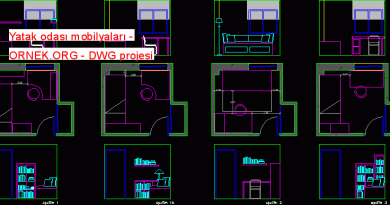 Yatak odası mobilyaları 126.85 KB