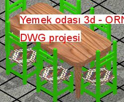 Yemek odası 3d 29.71 KB