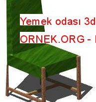 Yemek odası 3d Sandalye 12.06 KB