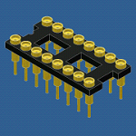 16 - pin IC yuva 16 - pin - IC - soket