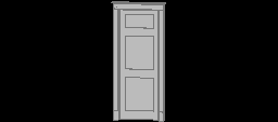 Özel Kapı Stili ( Craftmans ) 2 - 10  x8  ( MİM 2009) 2 - 10x8 CC Kapı