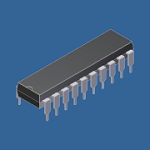 Bir 2x10 DIP pakette Chip 20 pin DIP