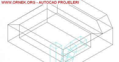 3D Lavabo Çizimi 3 Boyutlu Lavabo