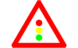 Trafik işareti - trafik ışıkları A10