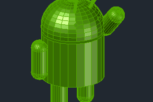 Google Android - karakter Android3D