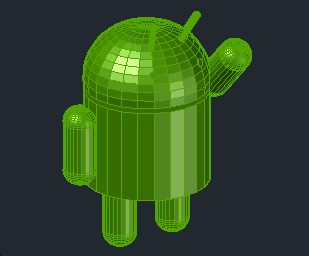 Google Android - karakter Android3D