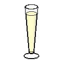 Bira cam (tam ) BeerGlass