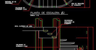 Oval merdiven Detayı - kat - ayrıntı görünümü eliptik yapıda merdiven - plan - görünüş Betorname Merdiven