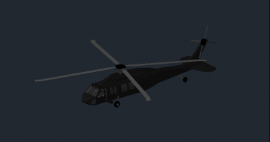Helikopter Sikorsky UH - 60 Black Hawk BlackHawk