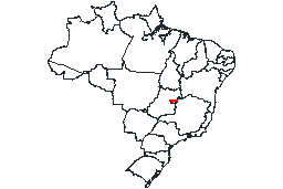 Brasilia haritası Brezilya