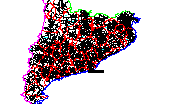 Catalunya haritası CATALAN