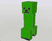 MineCraft Creeper W