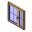 Çift pencere asimetrik Dvoukøídlé - dengesiz