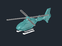 Helikopter EC - 135 T2 ( Eurocopter ) EC - 135 - T2 3D