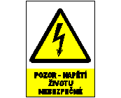elektro -  Uyarı - Tehlikeli NAPT Hayat  EL 0102