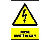 elektro -  Pozor NAPT 3x 120 v  EL 0181 3