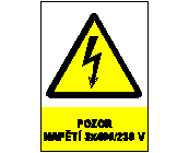 elektro -  Pozor NAPT 3x400/230 v  EL 0181 7