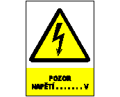 elektro -  Pozor NAPT ....... v  EL 0181