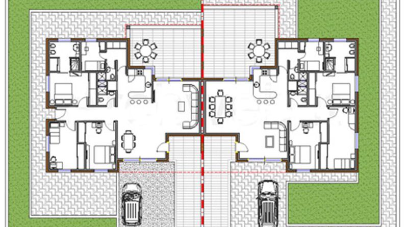 Farklı İki daireli plan Farklı İki daireli plan