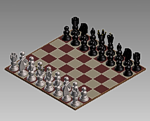 Figürlü satranç tahtası Figürlü satranç tahtası