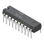 IC DIP paketi jeneratör ( yarım tarafı pin ) - Ayarlanabilir etiket ile 8-16-20-28 ( tip yapımcı ) 7.62 mm IO - yapı - yarım - 7 62mm