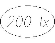 Statick blok Işıklarınyoğunluğu - 200LX