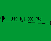 Kolejov vhybka J49 01:11 - 300 pld J49 1 11 300 PLD