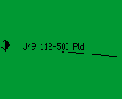 Kolejov vhybka J49 01:12 - 500 pld J49 1 12 500 PLD