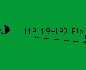 Kolejov vhybka J49 1:9 - 190 pld J49 190 1 9 PLD