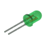 LED diyot - Yeşil (renkli değiştirilebilir ) LED 5mm - YEŞİL - lesklá