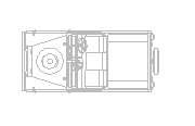 Land Rover 88  - plan görünümü LR88