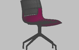 Plastik sandalye Ottochair UD4 ( Citterio ) OT 4
