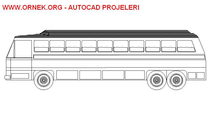 Otobüs Çizimi Otobüs