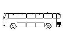 Otobüs - görünümü Otobüs -Pul