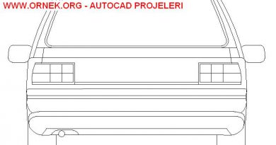 Otomobil Çizimi Otomobil