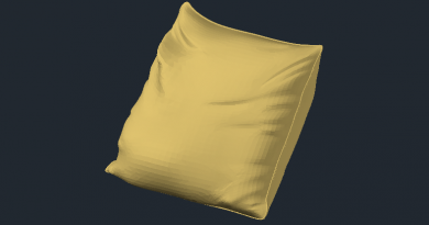yastık 3D Pillow3d