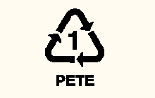 Geri dönüşüm sembolü - seviye 1 ( PETE ) Recycle1