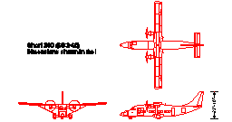 Banliyö uçak Kısa 360 ( SD3 - 60 ) - bakıldı SD360