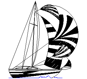 Yelkenli balon görünümü Sailboat1
