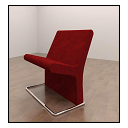 Tasarımcı sandalyesi - Archmodel Evermotion esinlenerek Sandalye tasarımı